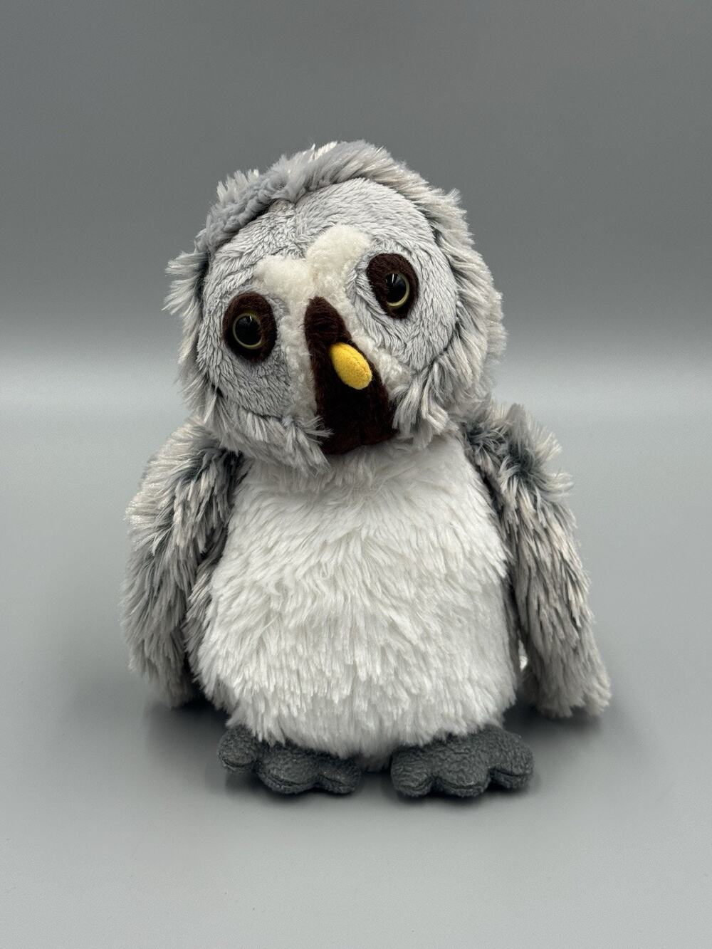 Webkinz Ganz Grey Owl HM344 Plush 8” Stuffed Animal No Code